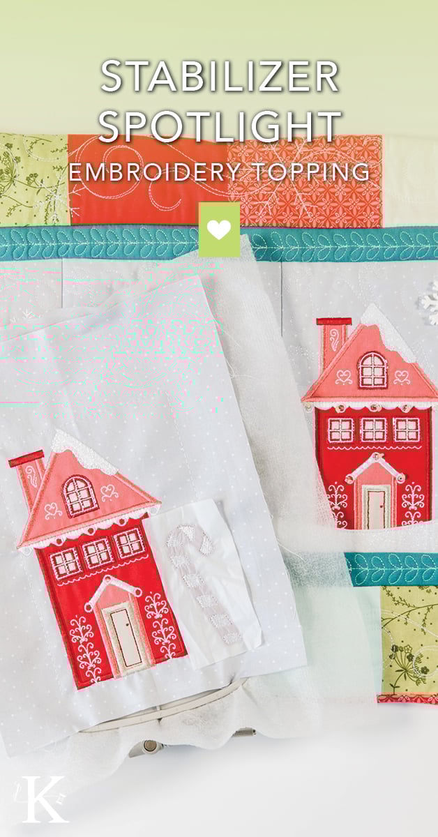 Stabilizer Spotlight Embroidery Topping